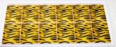 Películas decoradas para unhas - Tigre